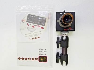 APC Netbotz Security Camera Pod 120 with Bracket and Installation Guide/Disk 