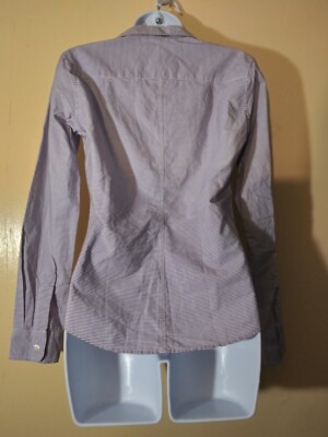 FRANK & EILEEN EST.1947 WOMENS XS STRIPED LONG SLEEVE SHIRT | eBay