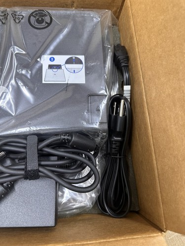 Genuine HP 120W Advanced Docking Station A7E36AA#ABA A7E36AAR w/ Power Adapter - Picture 2 of 4