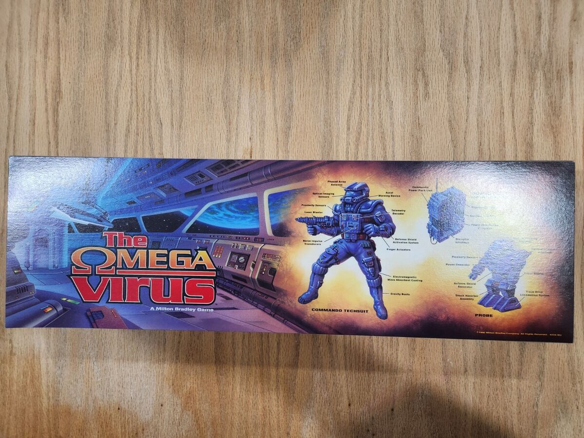 A Board Game A Day: The Omega Virus