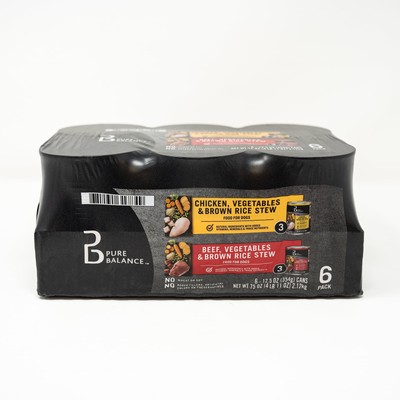 Wet Food Recipe Pack, Beef and Chicken with Vegetables, 12.5 oz, 6 Count: