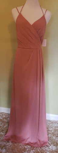 NWT David's Bridal Long Georgette Dress 