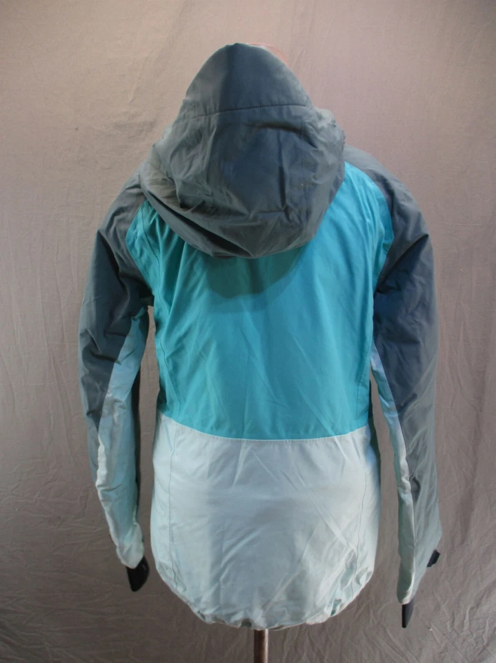 ADIDAS размер S женщин полный молнии стойка воротник порошок юбка сноуборда куртка 554 - Изображение 4 из 4