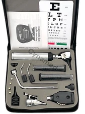 HUMAN & VETERINARY Medical Otoscope Ophthalmoscope ENT Diagnostic Examination