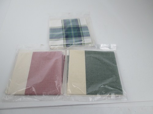 Lot of 3 Vtg Hopscotch Cross Stitch Fabric Aida 14 Ct. 15" X 15" NWT - Picture 5 of 5