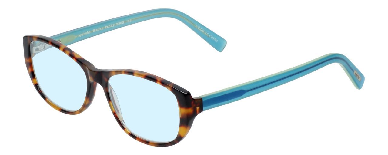 Eyebobs Hanky Panky Blue Light Blocking Readers Tortoise 52mm