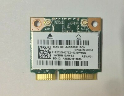 Lenovo IdeaPad S510P Touch 20299 15.6'' Genuine Wireless WiFi Card + BT QCWB335