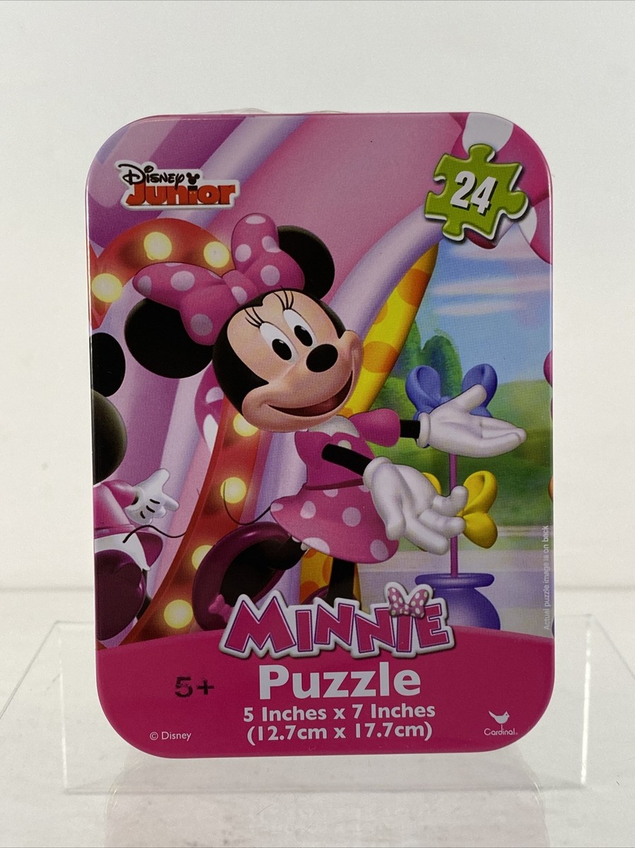 Disney MINNIE MOUSE Bow-tique Puzzle in Collectible Tin - 24