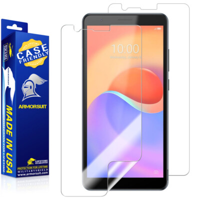 ArmorSuit MilitaryShield [2 Pack] ZTE Blade A31 Plus Screen Protector USA