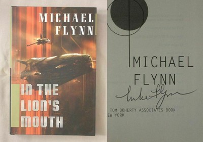 Signed 1st Ed IN THE LION'S MOUTH Michael Flynn 2012 FINE HARDCOVER BOOK