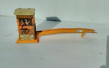 1930's Capitol Hill Racer Tin Toy by Unique Art Mfg. Missing Parts Has Key WORKS