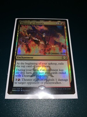 Mtg Singles - Theater of Horrors - Prerelease Promo - Foil Rare - LP