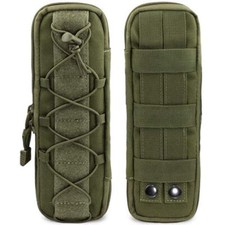 Tactical Molle Knife Sheath Bag Military Flashlight Holster Utility Tool Pouch