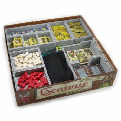 FDSVIL Folded Space Box Insert: Village & Exps