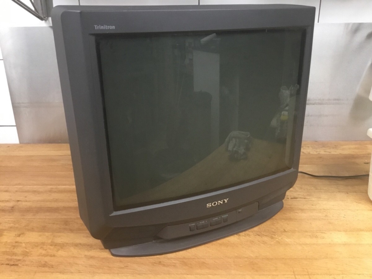 GAMING RETRO SONY Trinitron ✓ CRT Tube TV KV-20S20 20” READ 