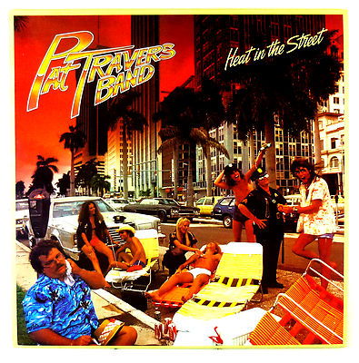 12'' LP - Pat Travers Band - Heat In The Street - C1875 - washed & cleaned