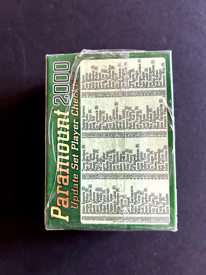 Pacific Paramount 2000 Update Set Factory Sealed 100 Card Box Set - Image 3 of 4