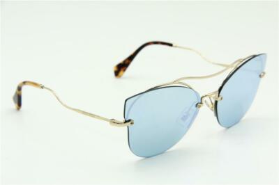 NEW MIU MIU SMU 52S ZVN-5Q0 GOLD MIRRORED AUTHENTIC  display picture 2