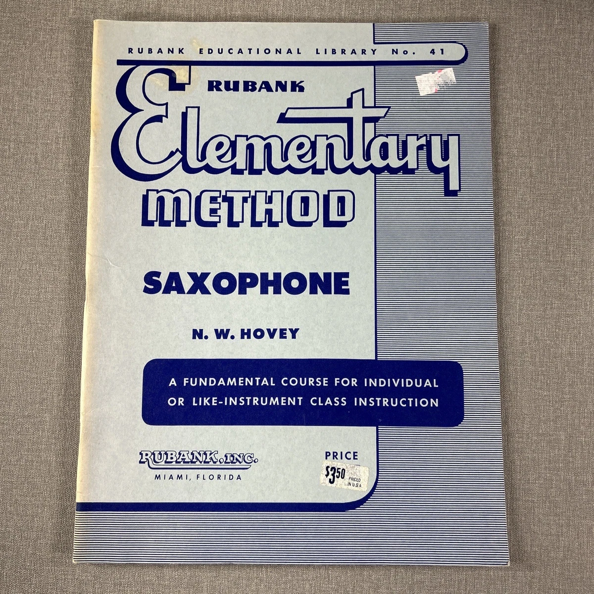 Rubank elementary clearance method saxophone