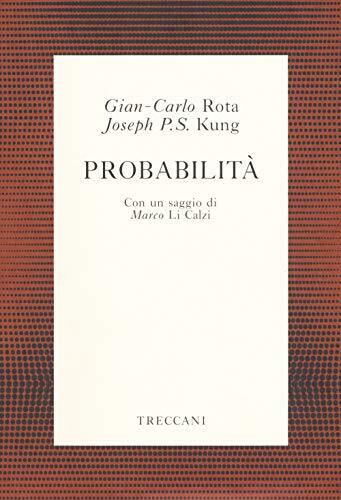 9788812007820 Probabilità - Gian Carlo Rota,Joseph P. S. Kung