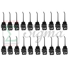 20 PCS Left Hand Rubber LH Rake Teeth For New Holland 216 258 259 850613 65668