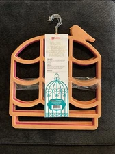 HOME BASICS Velvet Birdcage Accessory Hanger (Qty 6)
