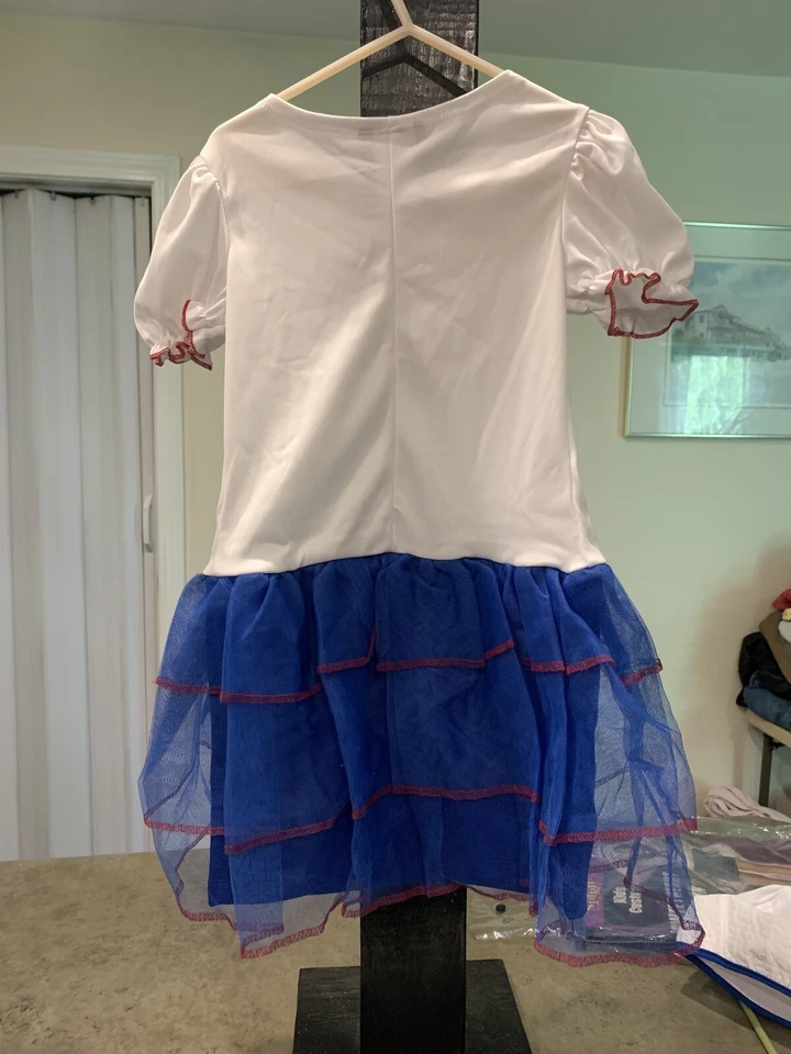 Sweetheart Sailor Girl’s Costume Size 6 Dress And Hat - Image 2 of 4