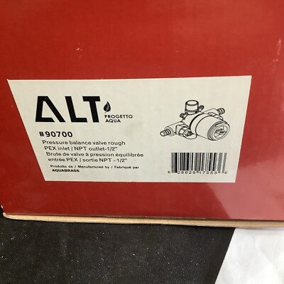 #ad Alt Progetto Aqua Pressure Balance Valve Rough 90700 A7 $25.49