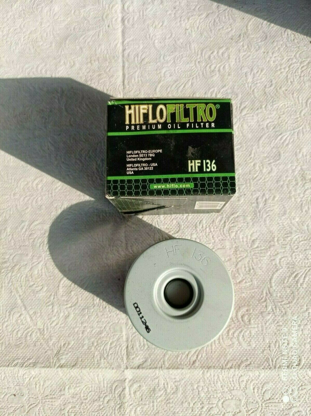HIFLO HF136 Motorcycle Oil Filter