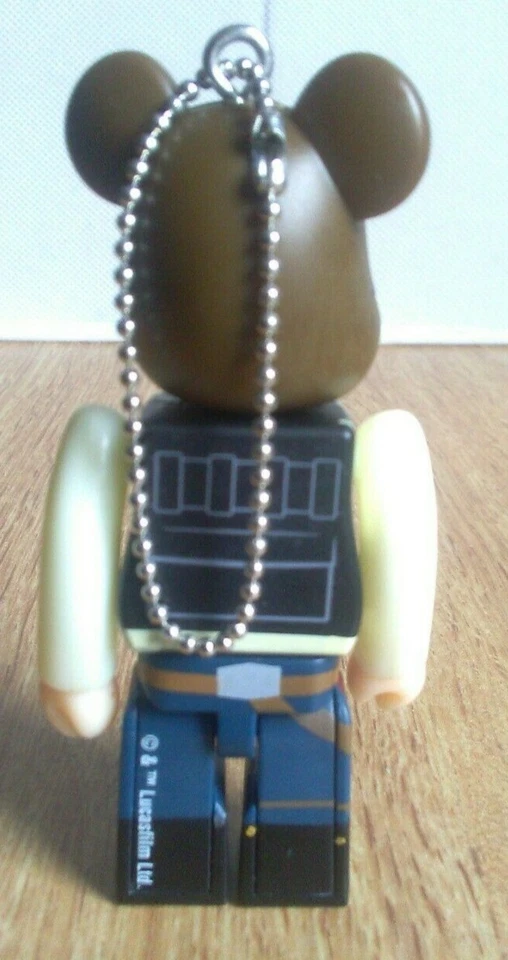 Boneco Medicom Bearbrick Star Wars Han Solo Harrison Ford - Imagem 3 de 4