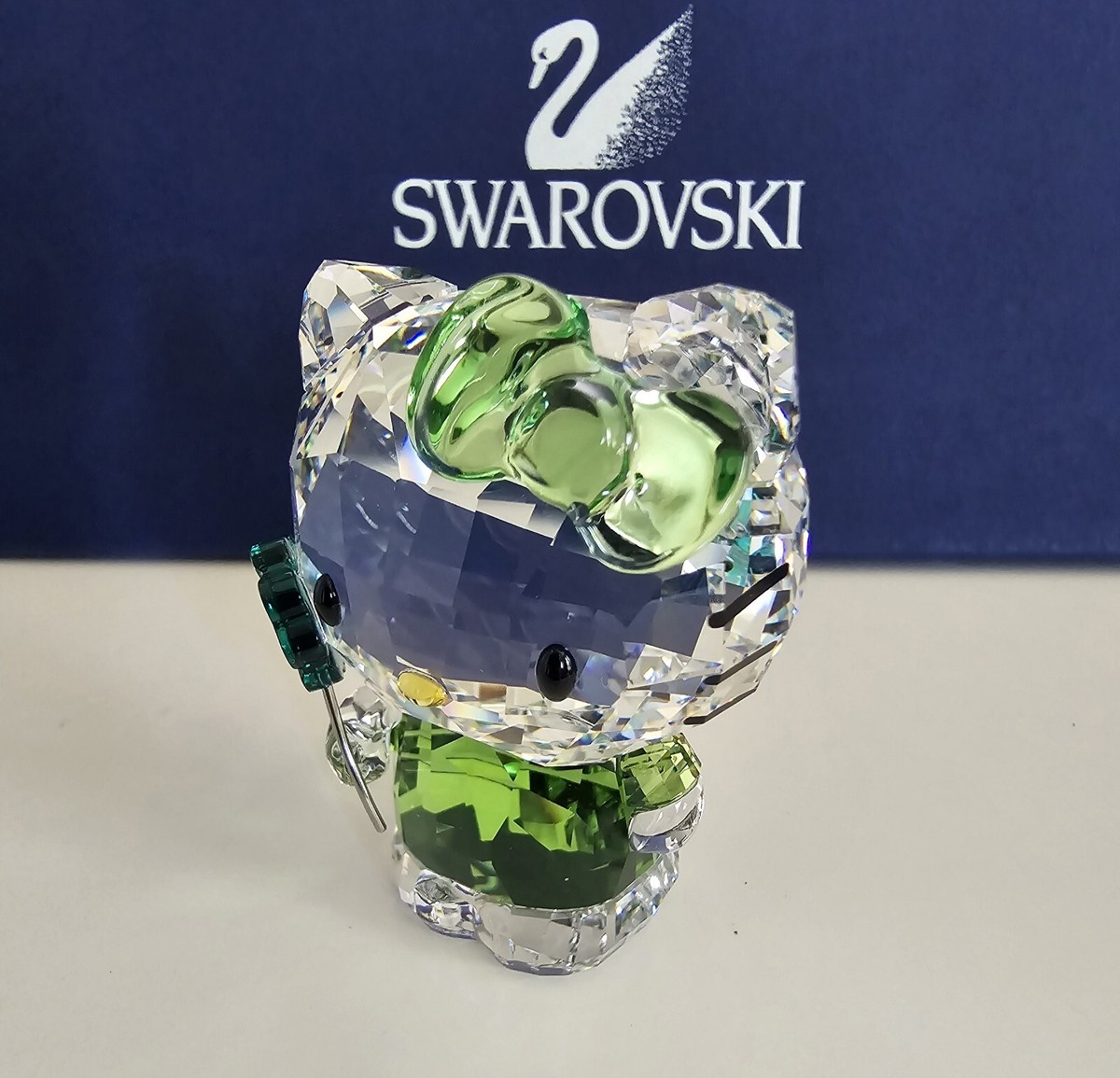 Swarovski Hello Kitty Lucky Charm Crystal Figurine - 5004741 Swarovski Hello Kitty Lucky Charm Crystal Figurine - 5004741