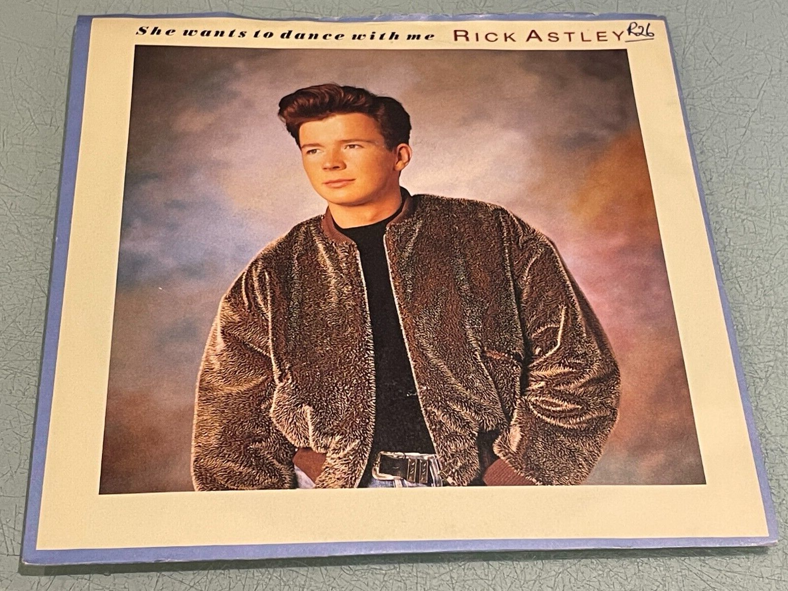 Rick Astley - She Wants To Dance With Me - Vinyl Record 7"" Single - 1988 PB42189
