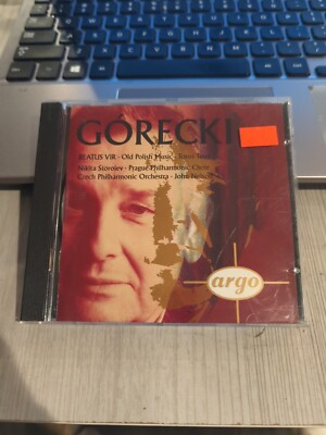 GORECKI Beatus Vir OLD POLISH MUSIC Totus Tuus JOHN NELSON Czech 93 CD 2392