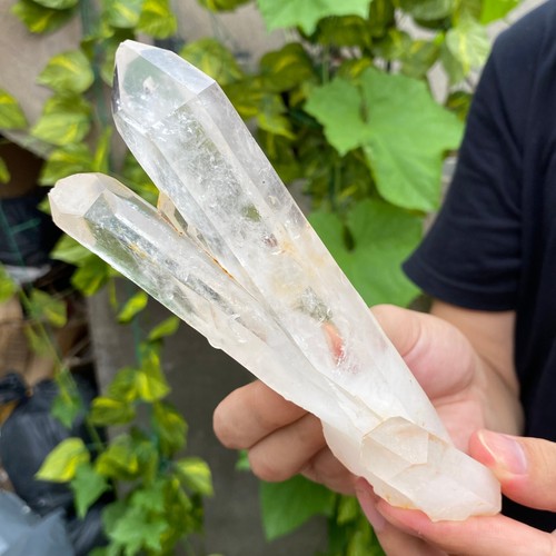 330G A+++Large Natural clear white Crystal Himalayan quartz cluster /mineralsls - Picture 4 of 9
