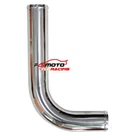 3" OD 90 deg L Elbow universal Aluminum Turbo Intercooler Pipe 18" Length Tube