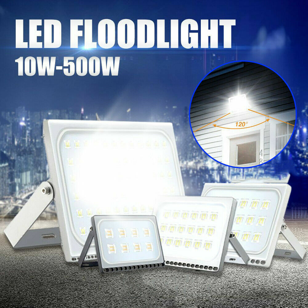 Details zu  LED Fluter mit Bewegungsmelder/Stecker Außen Strahler 10W-500W SMD Scheinwerfer Sehr beliebte Angebote