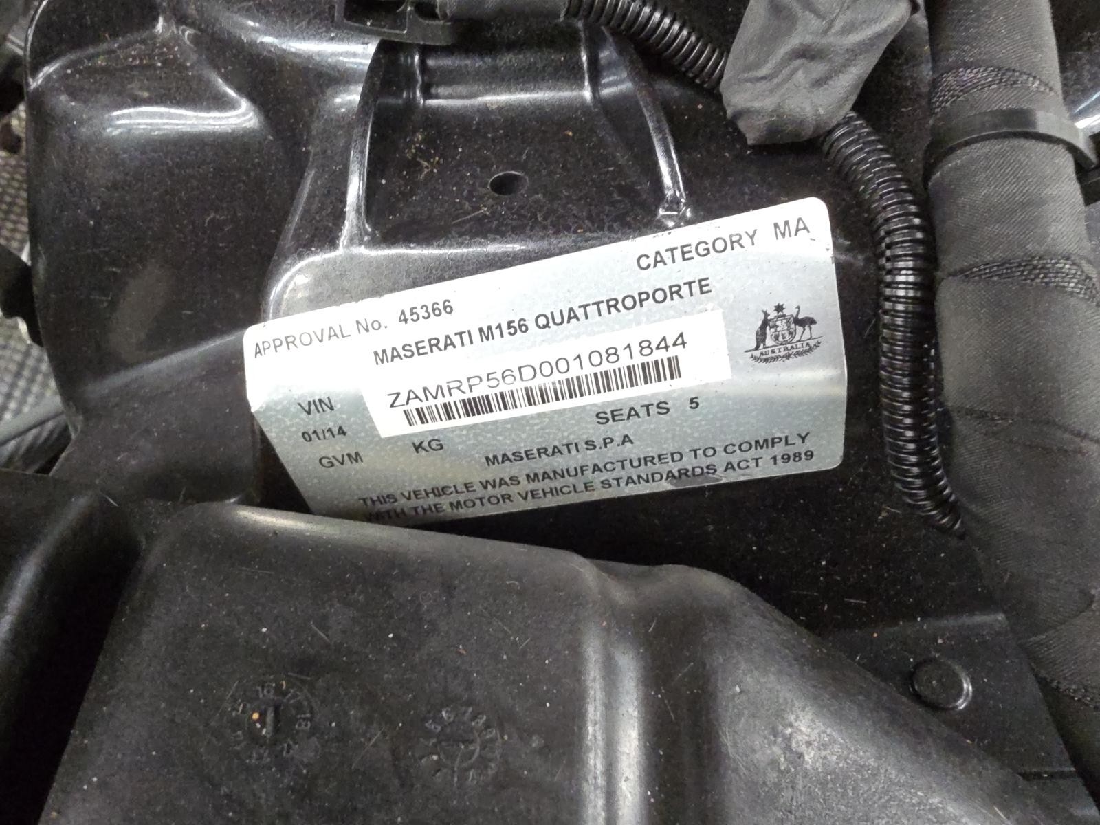 2015 Maserati Quattroporte CATALYTIC CONVERTER LEFT SIDE M156 10/2013-2024 NMW08914 image 8