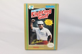 Lee Trevino's Fighting Golf NES Nintendo Complete CIB! Excellent Condition!