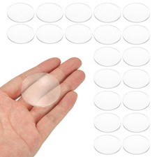 20 Pack Biconvex Lens, 41mm Dia. 180mm Focal Length Optical Lenses
