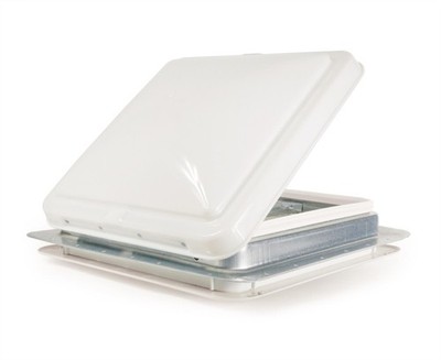 American Motorhome RV Replacement Camco Roof Vent, White 40480