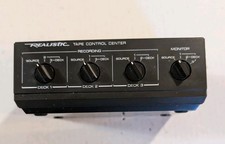 Vintage Realistic Stereo Tape Control Center 42-2115