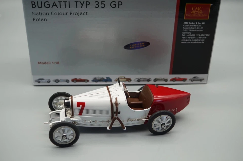 CMC - M--100-B-003 Bugatti Typ 35 Grand Prix Polen - Immagine 2 di 4