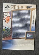 Upper Deck SP Game Used Banner Year Joonas Donskoi #BYKR-JD Kraken 2023-24