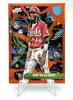 2025 Topps Chrome Cosmic Elly De La Cruz Lunar Refractor /10 SSP Reds #132
