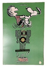 ORIGINAL Peanuts Charlie Brown Snoopy Official Record Store Day 2025 Poster RSD