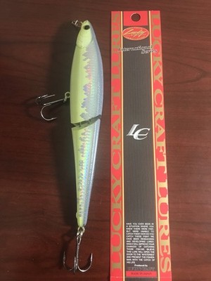 LUCKY CRAFT EPG LL POINTER 180 2 JOINTED FISHING LURE JERK SLOW SINKING 7 in 2oz