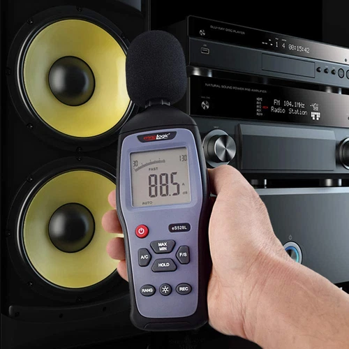 eS528L Decibel Meter and Recorder by – Digital Sound Level Meter and Noise Lo... - Picture 7 of 7