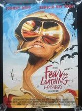Fear And Loathing In Las Vegas - UK Filmplakat 1998 -Terry Gilliam / 90x64cm