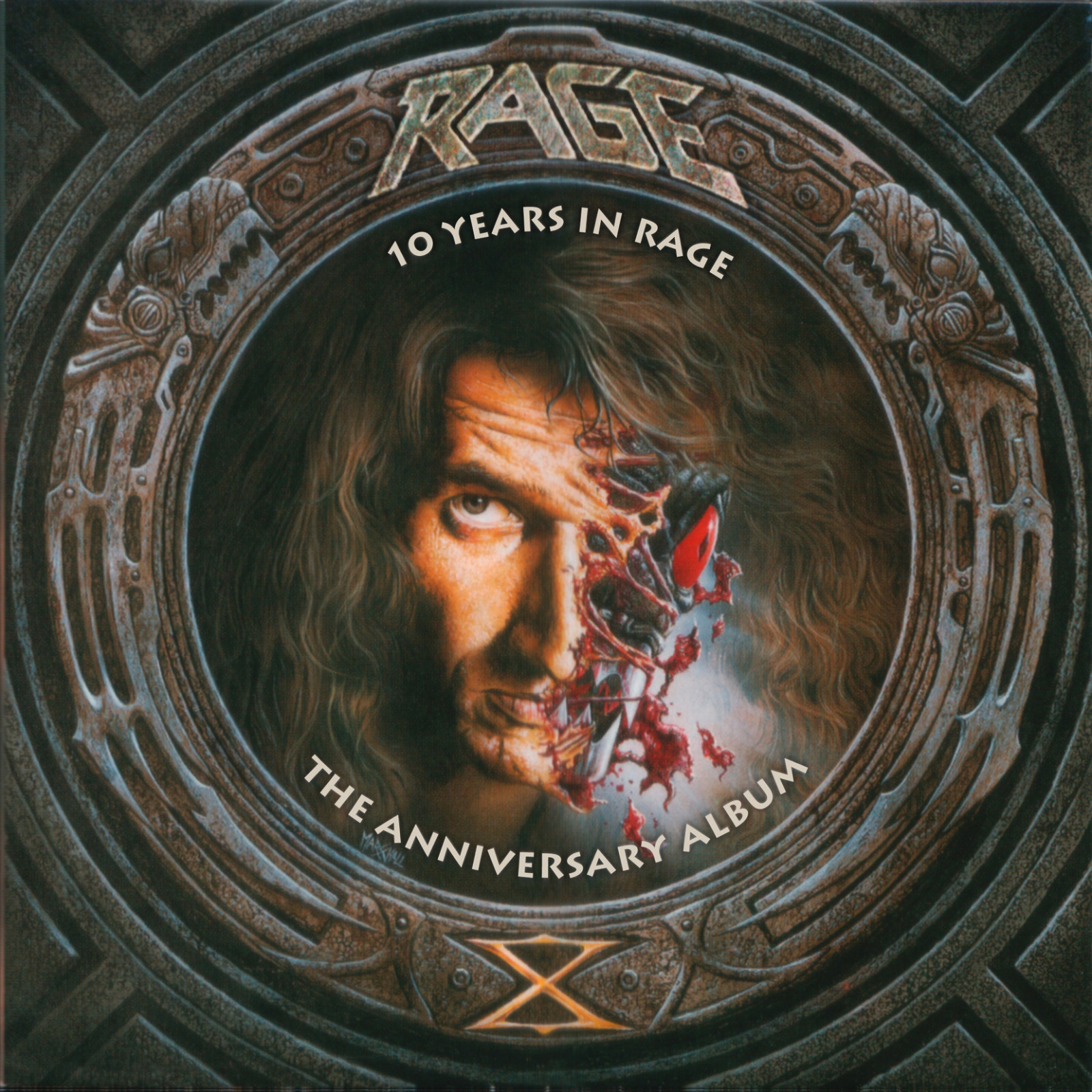 Rage 10 Years in Rage (Vinyl LP) 12" Album