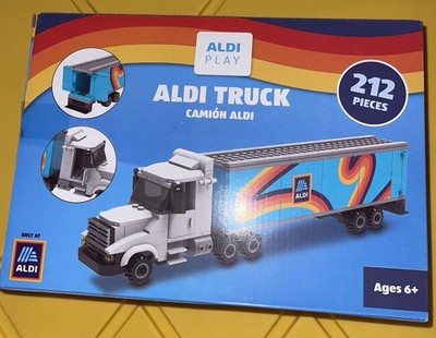 New Bee Happy ALDI Truck Building Blocks Set 212 Pieces New In Box
